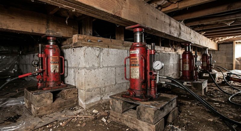 House Settling Repair in Mount Airy, NC