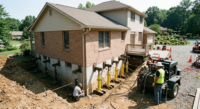 House Settling Repair in Mount Airy, NC