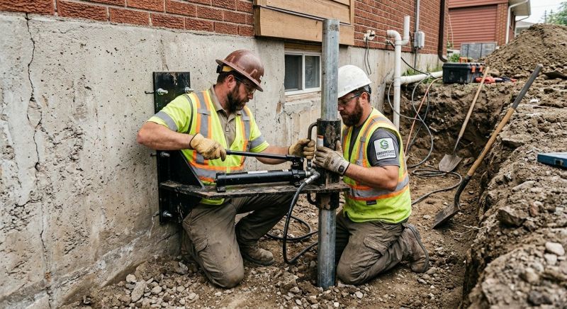 Settling Foundation Service in Ararat, VA
