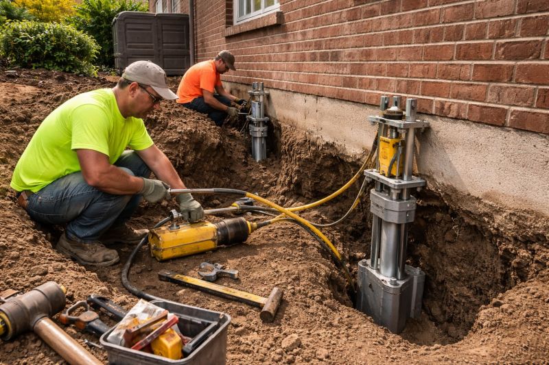 Settling Foundation Service in Mount Airy, NC