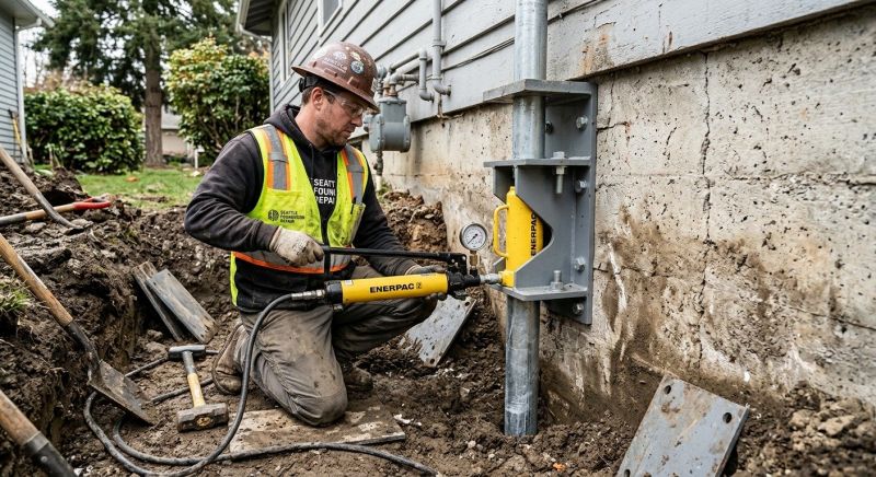 Settling Foundation Service in State Road, NC