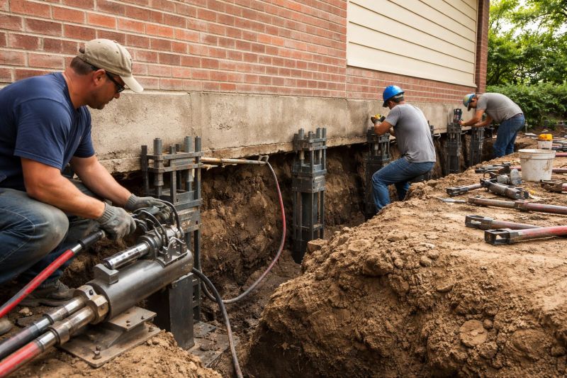Slab Foundation Repair in Mount Airy, NC