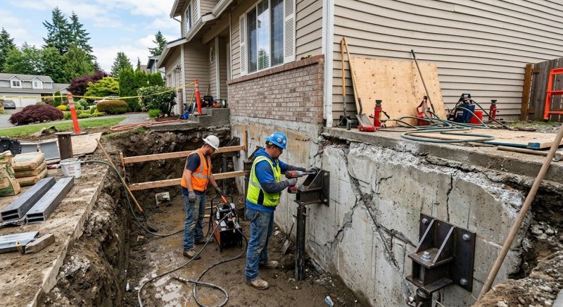 Structural Foundation Repair in Galax, VA