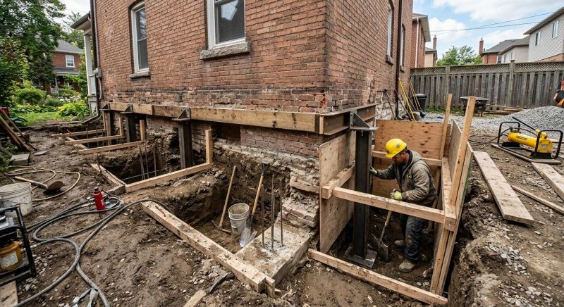 Underpinning Repair in Mount Airy, NC